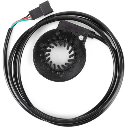 Accessoires pour vélo électrique Capteur d'assistance Double Hall 12 Aimants Roue intégrée black