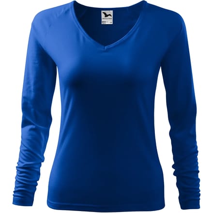 Dames-T-shirt met lange mouwen Malfini Elegance 127