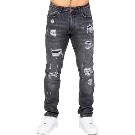 Enzo | Heren Gescheurde Denim Jeans