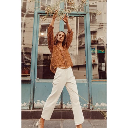 Louise Misha Jeans Suzie Off-white Taglia: 32 | Jeans straight fit Outlet | Donna | Bianco