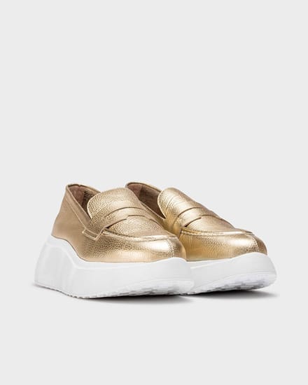 Wonders Estela Loafers Goud EU 39 Vrouw