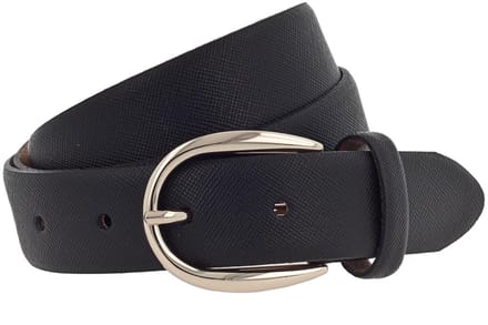 Vanzetti Leren riem 30mm Leather Belt W100 Black zwart
