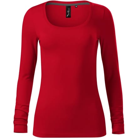 Dames-T-shirt met lange mouwen Malfini Premium Brave 156