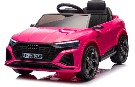 Audi SQ8 e-tron 12V Kinderauto Roze