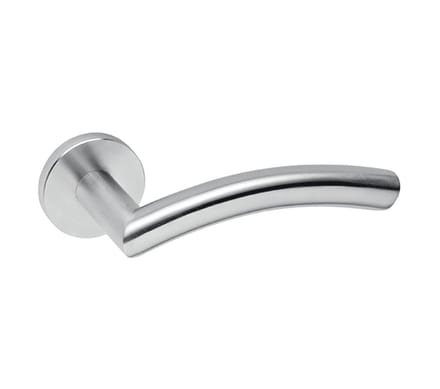 Deurkruk Tubular L haaks 19mm RVS