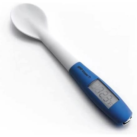 Siliconen lepel met thermometersonde Lacor