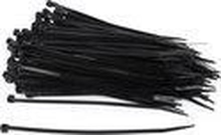 Nylon tiewraps 300 x 3,6 mm (UV-bestendig), zak 100 stuks