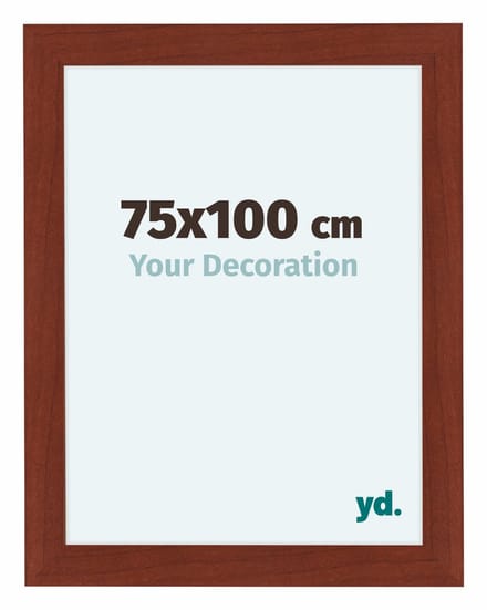 Your Decoration - Fotolijst 75x100 cm - MDF - Kersen - Como