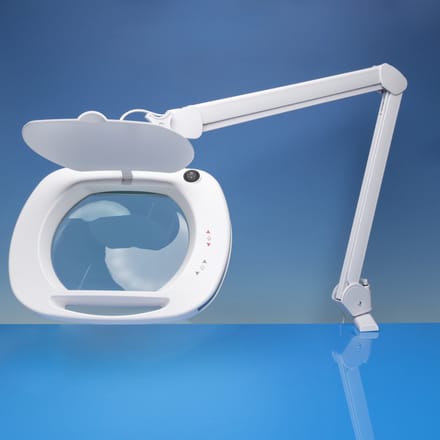 Model Craft Loeplamp - LC9100LED LightCraft LED-vergrootglaslamp met brede lens Hobby verlichting