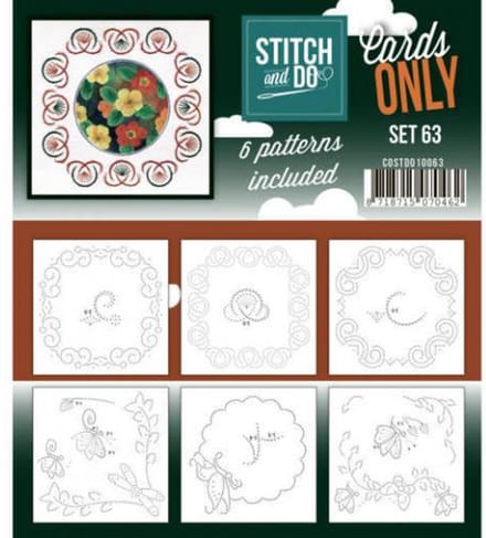 Nr. 63 Square Cards only Stitch and Do