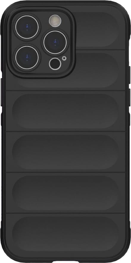 Just in Case Shockof Shell Case hoesje geschikt voor iPhone 14 Pro Max - zwart