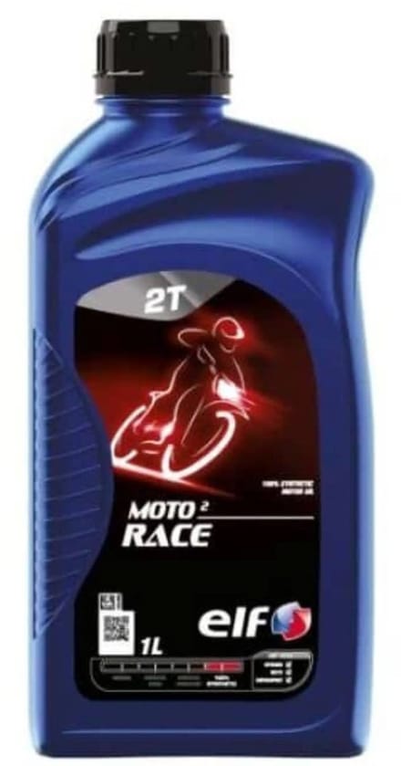 Total Elf Moto 2 Race motorfiets olie 1 liter