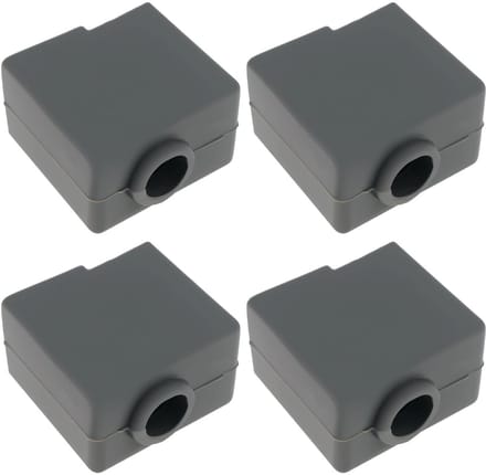 Dailygoods- Hotend Sok - 4 Stuks - Siliconen - Beschermend