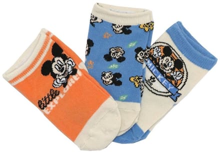 Disney Mickey Explorer Oranje babysokken 6/12 maanden