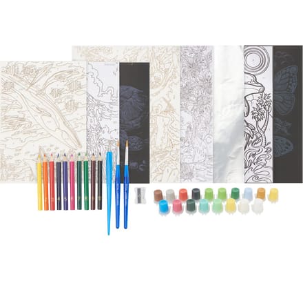 royal&langnickel - art adventure- 7 projecten - kleuren verven krassen
