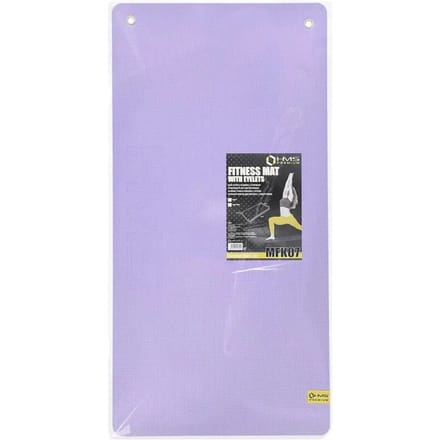 HMS Fitness Mat - Lila/Zwart - 15 mm