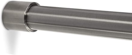 Ronde kledingroede 2000 mm met 8x kledinghangerbeugels voor in de kast