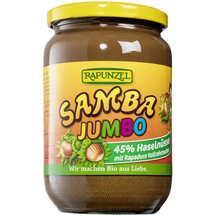 RAPUNZEL Samba Jumbo Biologische Hazelnoot 750 Crème