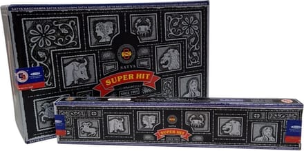 Wierookstokjes - Satya - Superhit - doos met 12 pakjes 15 gram