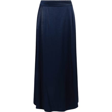 Jansen Amsterdam Dahlia Rok Ws 694 Long Rokken Dames - Donkerblauw - Maat 36