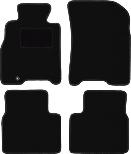 Zwarte veloursmatten voor: Mazda Xedos 9 sedan (1993-2001)