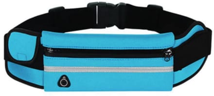 Sens Design hardlooptasje telefoon heuptasje sport running - blauw