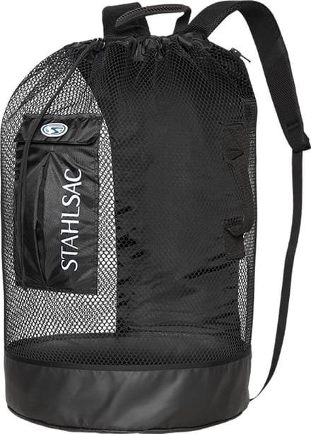 Stahlsac Bonaire - Mesh Rugzak - Zwemtas - Zwart
