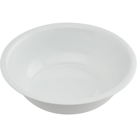 Zinken schaal, Ø 31 cm - Wit