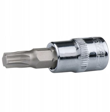 KS Tools CHROME+ Gniazdo - Bitdoppen voor TX-Schroeven - T20 - 1/4"