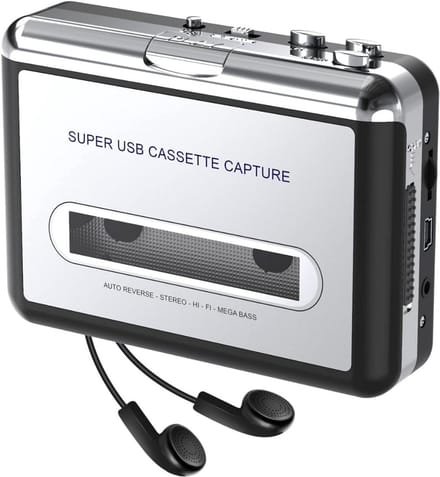 MKSS® Cassette Speler - Walkman - Zwart