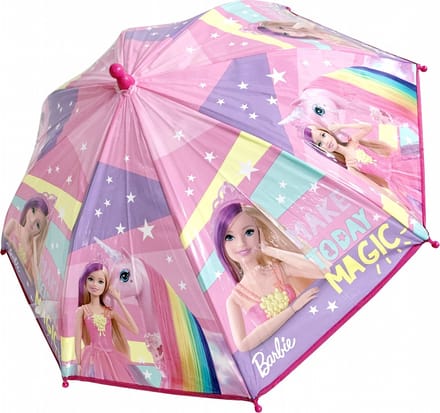 Roze Barbie paraplu