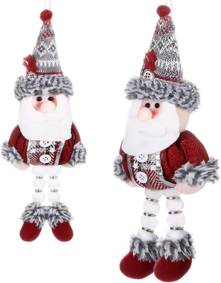 Springos Kerstversiering | Kerstdecoratie voor binnen | Kersthanger | Kerstman | 27cm | 1 stuk