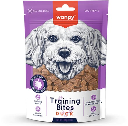 Wanpy - Training Bites - Eend - hondensnack