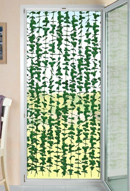 Deur gordijn, kunstmatige planten BLADEREN, 90 x 190 cm