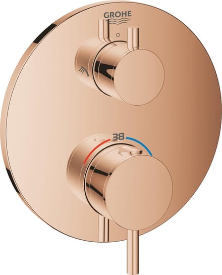GROHE Atrio opbouwdeel voor inbouw douchemengkraan - brons (warm sunset)