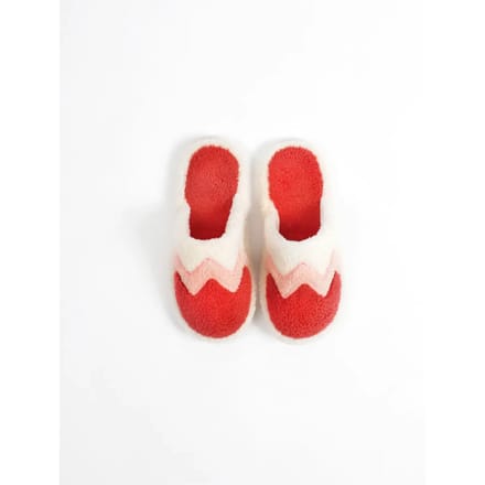 Driegekleurige pantoffels voor dames Admas