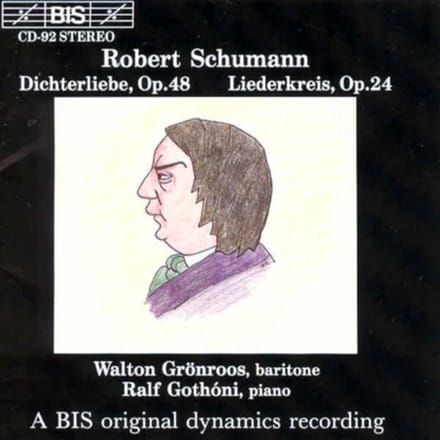 Walton Gronroos & Ralf Gothoni - Schumann: Dichterliebe, Op. 48 | Liederkreis (CD)