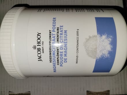 Jacob Hooy Magnesiumcitraat poeder 1 kg