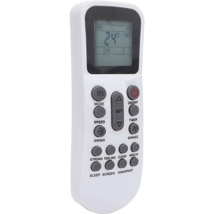 Airconditioner Afstandsbediening Werkt op Batterijen Vervangende Afstandsbediening voor AUX YKR K 204E YKR K 002E YKR K white