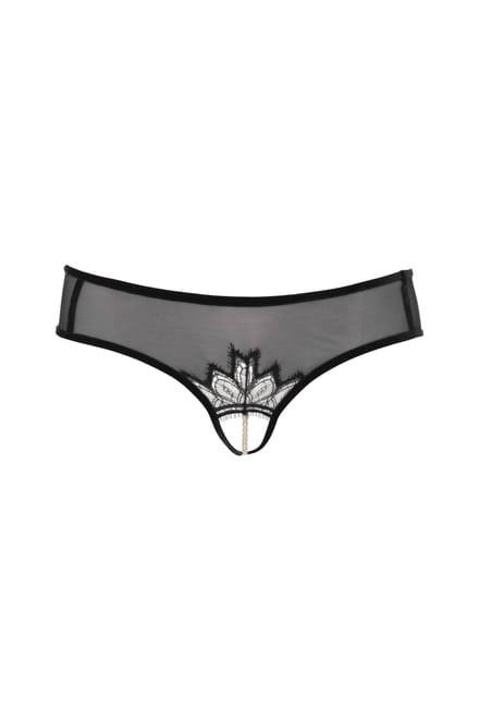 Bracli | Kyoto Slip Parel String | Erotische Lingerie met Parelsnoer Maat Plus