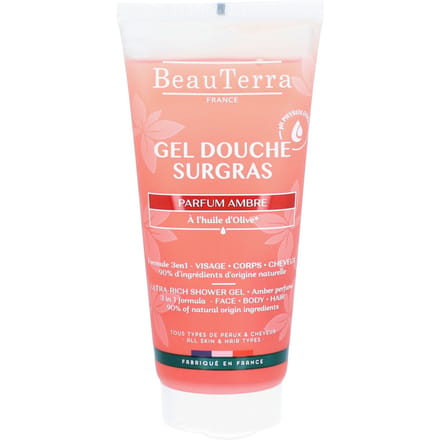 BeauTerra Ultra Rich Shower Gel Ambre 200 ml