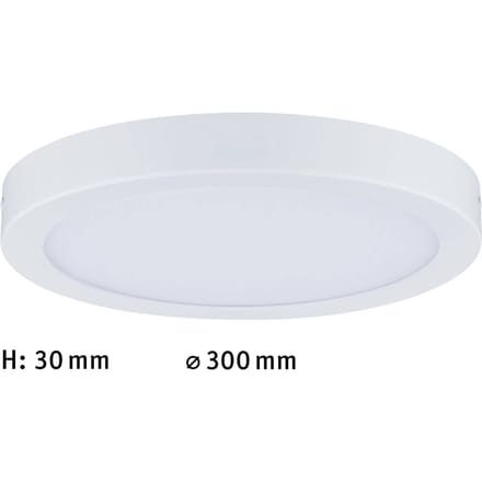 Paulmann 71021 Abia LED-plafondlamp LED LED vast ingebouwd 22 W Wit