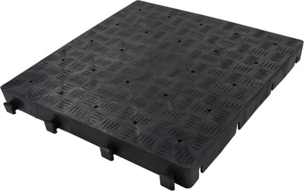 Modulaire Werkplaats- en Tentvloerpanelen van Kunststof - 50x50 cm