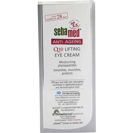 Sebamed Anti-Aging Oogcrème, 15 ml