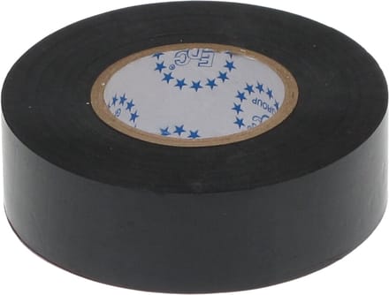 WL4 ISO-TAPE-B-25 PVC isolatie tape zwart 25 meter - 19mm