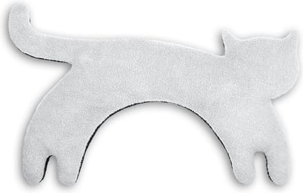 Leschi Warmtekussen Minina Kat Grijs / Zwart