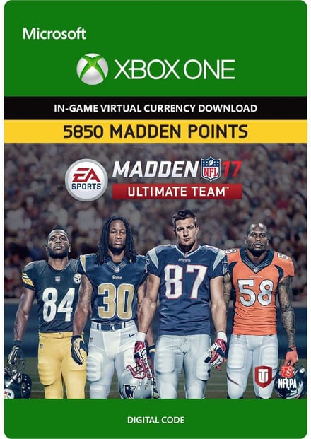 Madden NFL 17: 5850 Madden Points Xbox One (Digitale Code)