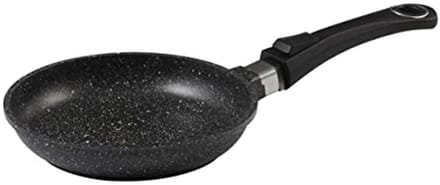 20 cm sauteerpan in steenlook van gegoten aluminium