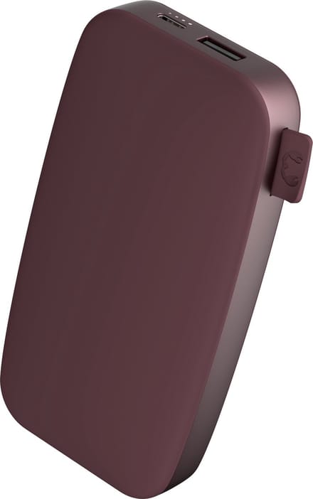 Fresh ‘n Rebel Powerbank 12000 mAh - Snellader (20W PD) - Powerbank iPhone en Samsung - USB-C en USB-A - Deep Mauve