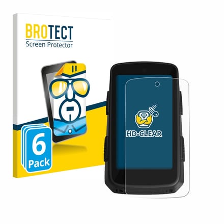BROTECT - Screenprotector voor Hammerhead Karoo 3 - Folie Beschermfolie transparant 6 Stuks